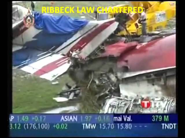 Ribbeck Law Chartered in Thiland One Two Go Flight 269