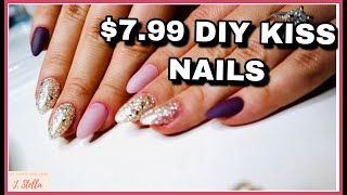 *Amazing* AT HOME NAIL kit! | Tutorial &amp; Review | Kiss Gel Fantasy nail kit | J. Stella