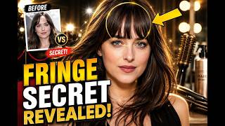 🏆 Dakota Johnson’s Iconic Fringe Bangs Secret Finally Revealed! ✨