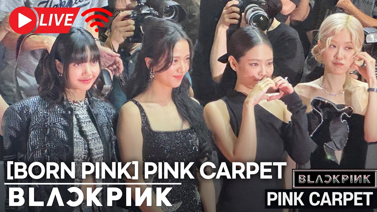 [LIVE] 'BORN PINK' PINK CARPET | It's time to 