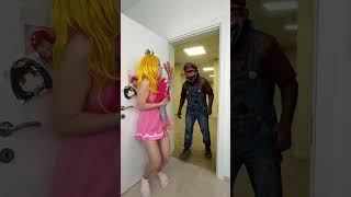 Can you escape from the rabbit? #princess #mario #peach
