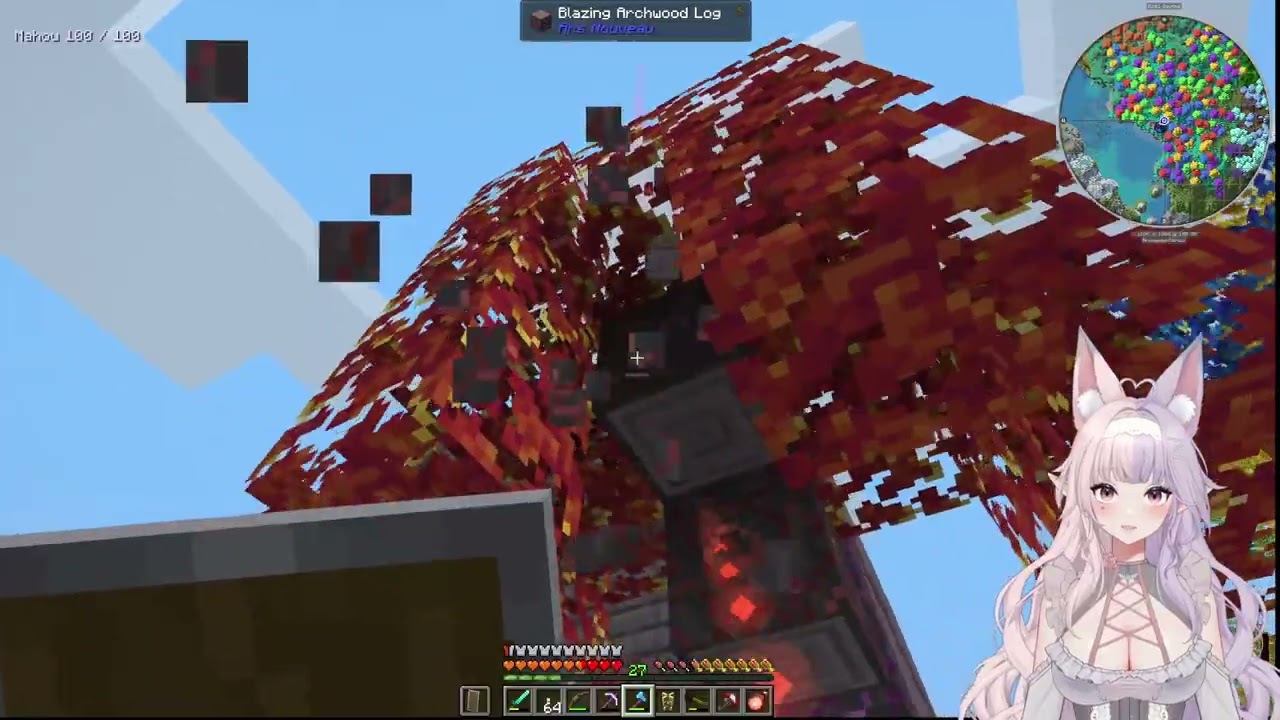 🦇 [18+] Casual Modded Minecraft | Stress Test Stream, Just Chillin' ~ [VtuberEN] 👻VoD