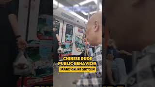 Chinese Rude Public Behavior Sparks Online Criticism