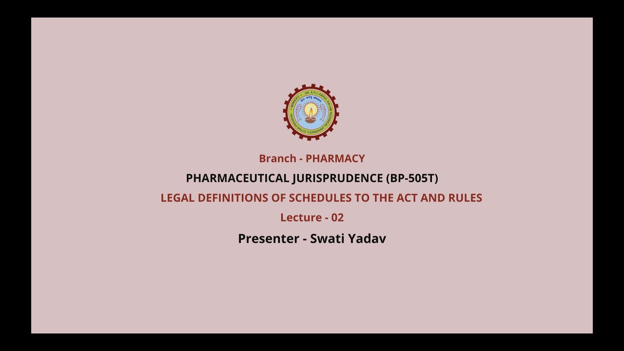 Pharmaceutical Jurisprudence Legal Definitions Of Schedules To The pharmaceutical-jurisprudence-legal-definitions-of-schedules-to-the