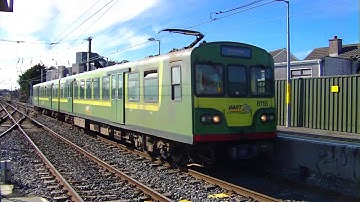 8100 Class Dart Train number 8116 - Howth Junction Station, Dublin