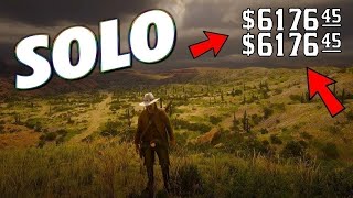 *SOLO* MONEY/XP GLITCH IN RED DEAD ONLINE!