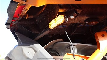 INTSALLING INTERIOR AND CHASE LIGHTS ON MY 2020 CANAM X3