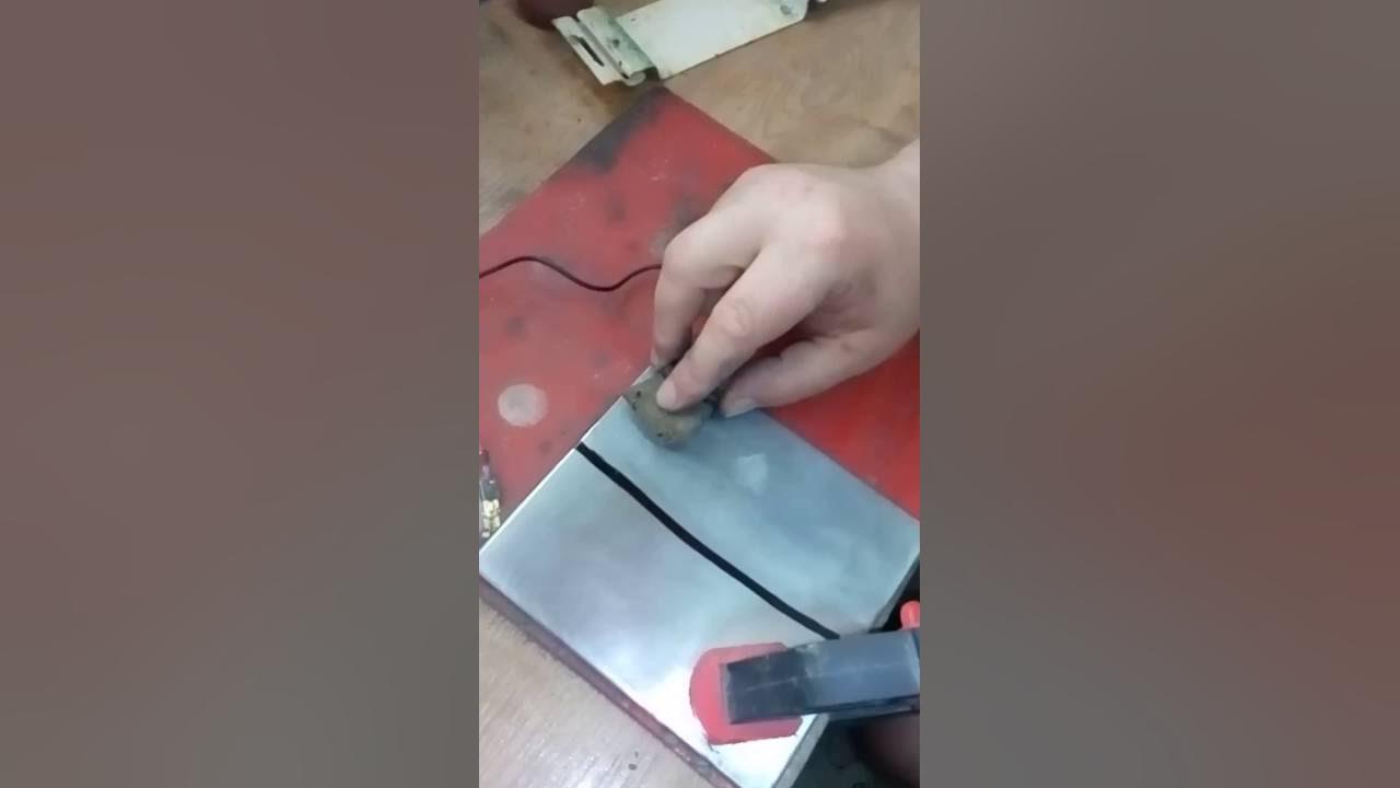 оцинковка в домашних условиях - YouTube