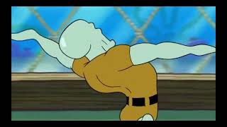 Handsome Squidward Falling to buttonbass music