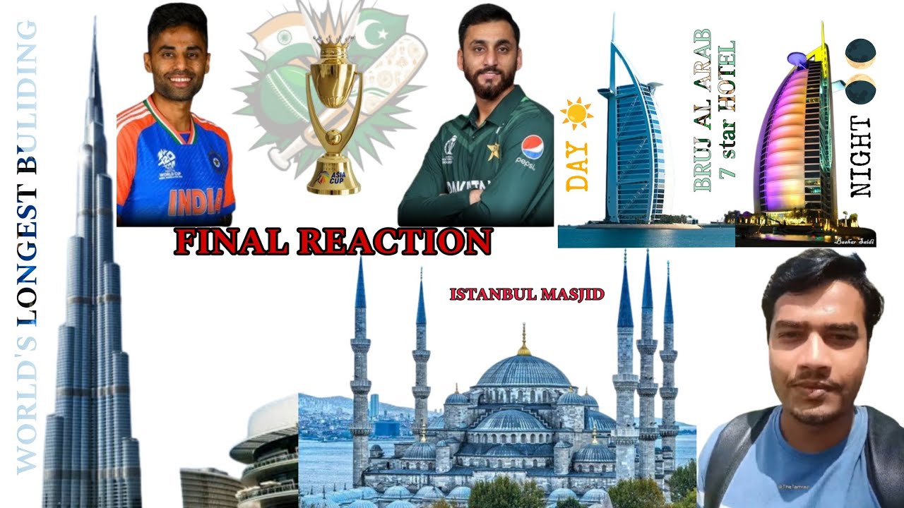 DUBAI METRO FULL VLOG & INDIA vs PAKISTAN Final Match REACTION 