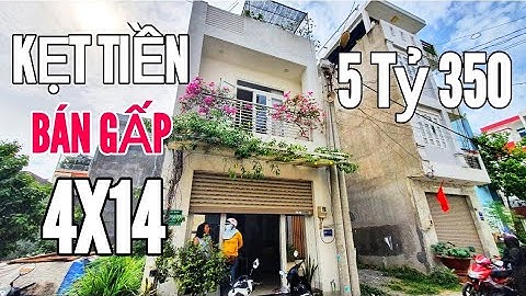 CHỦ KẸT TIỀN BÁN GẤP NHÀ PHỐ 4×14 NGUYỄN DUY TRINH GIÁ 5 TỶ 350 |Nhà đất Hữu Kiên