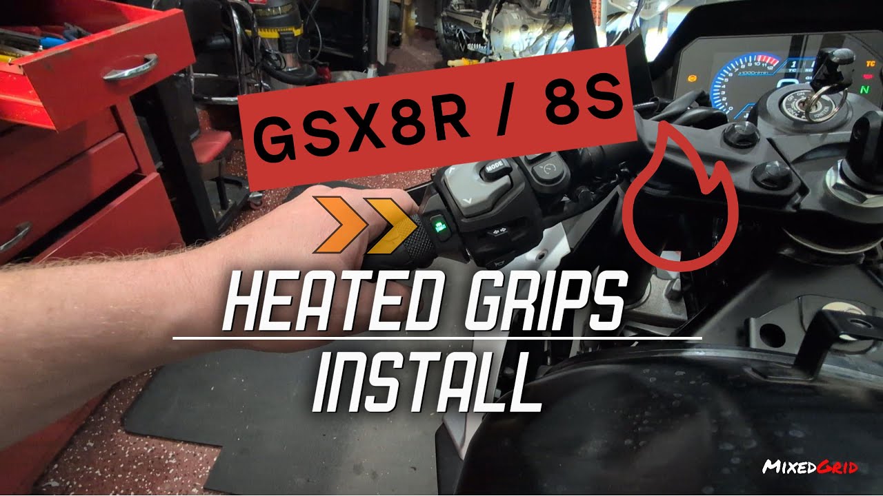 🔥 Heated Grips on a GSX8R: Step-by-Step Installation & HOW-TO