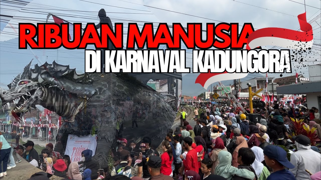 Meriahnya Karnaval 17 Agustusan Di KADUNGORA (JPL) 213 Petugas Sanagat Sibuk‼️
