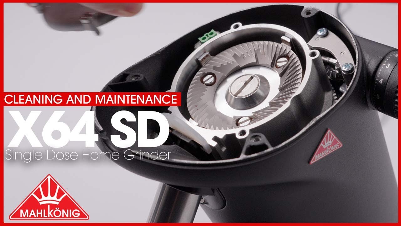 Mahlkönig X64 SD Single Dose - Cleaning & Maintenance - YouTube