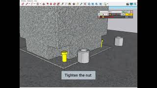 Installation Process of Column to Base Connection