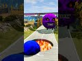 Big - Small Colorfull Monster Moon Cars vs Lava #-57 BeamNG.Drive #beamngdrive #