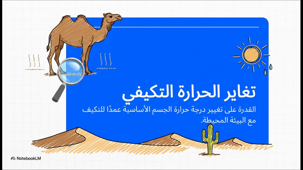 الجمل  معجزة بيولوجية