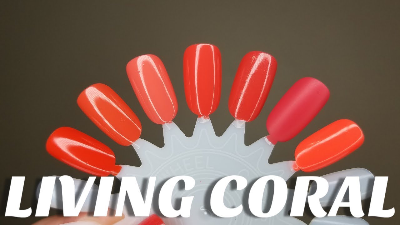 PANTONE Color of the Year NAIL POLISH Picks | Living Coral
