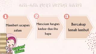 Akhlak Tahun 1: Adab pergaulan bersama IbuBapa | Sukatan JAIS