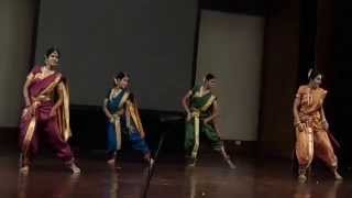 Marathi folk dance - lavni , deva sri ganesha