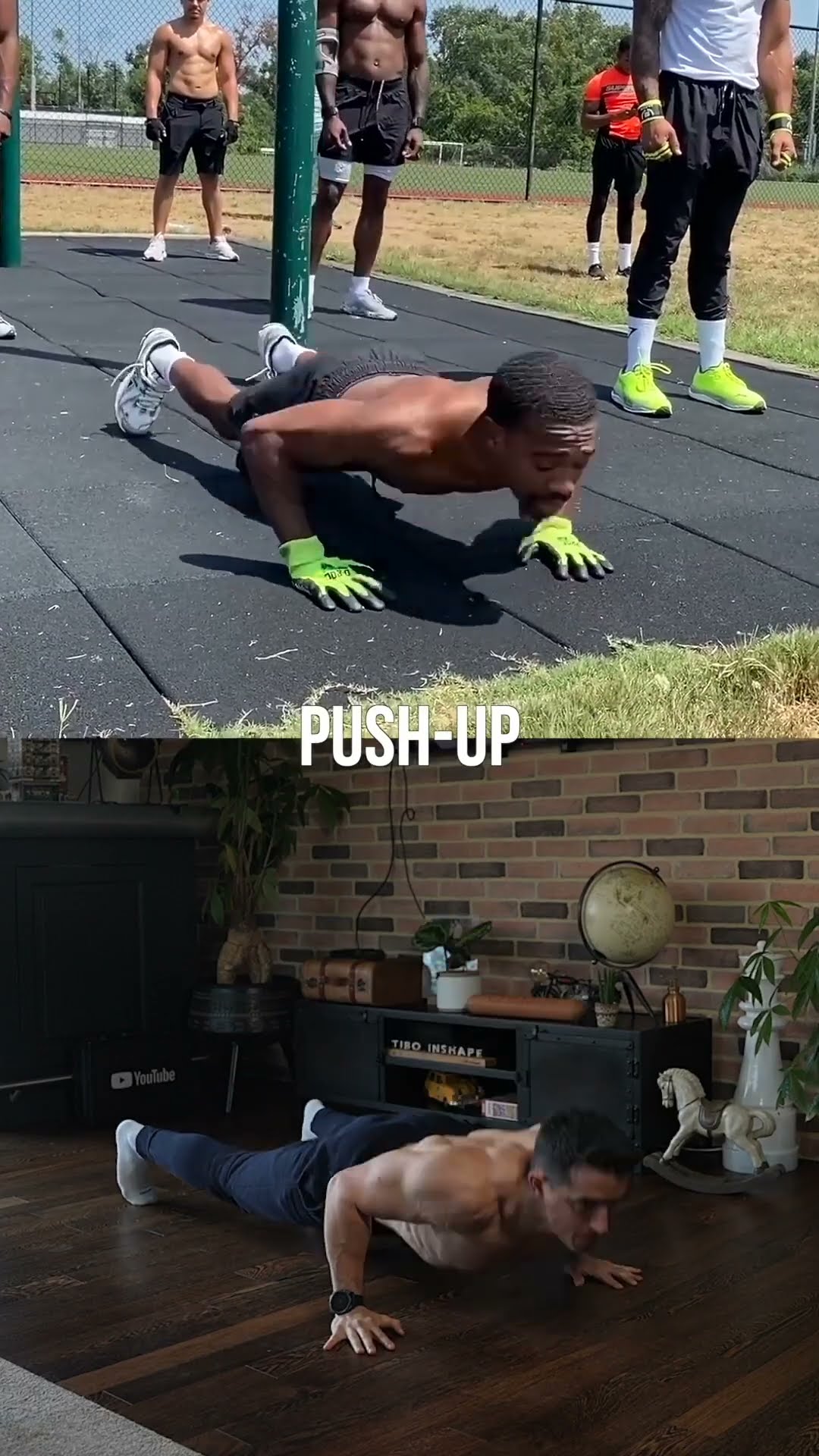 The hardest push-up ever created !! ??