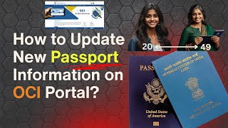 How to Update Passport Information on Your OCI (Ages 20–50)?