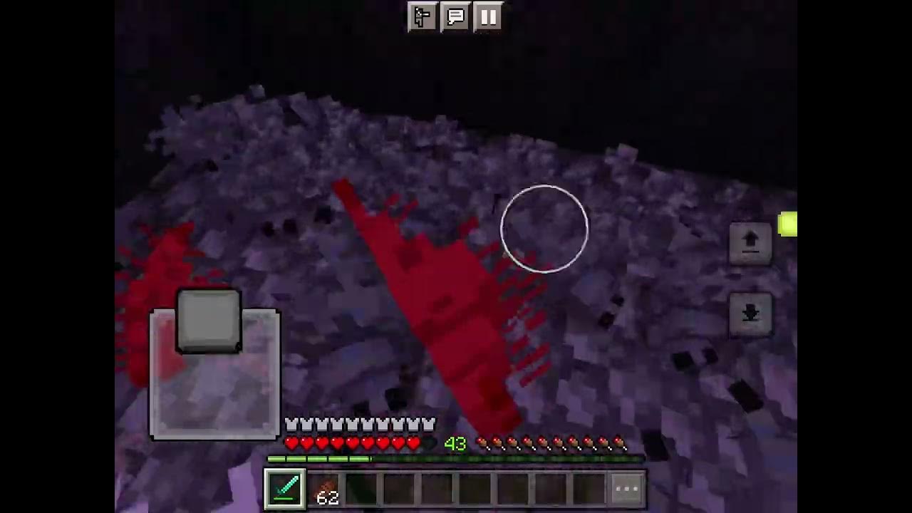 Minecraft but the floor is made from infested cobblestone YouTube