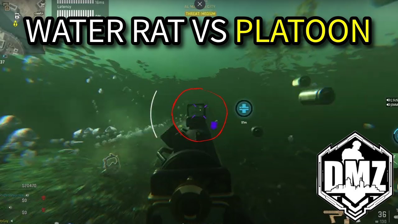 The ULTIMATE Water Rat Gameplay! (DMZ Full Gameplay)