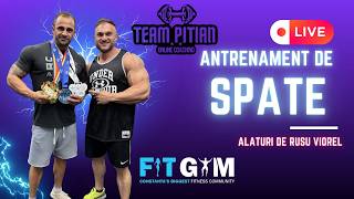 Antrenament de spate cu Rusu Viorel la FitGym AviGarden