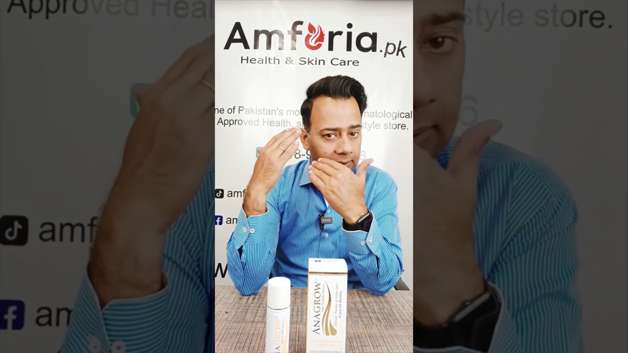 ANAGROW Hair Growth Serum. Denser, Fuller & Thicker Hair. 