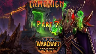 Warcraft 3 Reforged Campaign! [Blood Elves Part 1, Hard Difficulty]