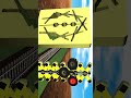 Match the railroad crossings challenge !! 金型にハマる踏切さんvol.3-3 / fumikirisan 3D 4K #Shorts