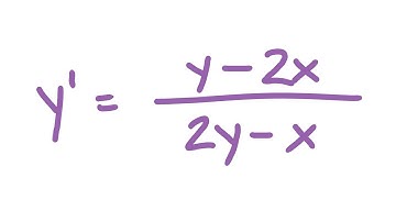 Exact Differential Equations Example 1 | y