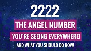 Seeing repeating 2s? always looking at the clock 2:22? groceries
coming to $22:22? well, it’s not a coincidence – universe is
trying get you...