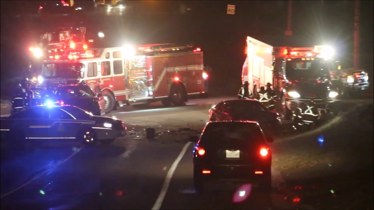 Two vehicle collision Ammon Road and Route 490 YouTube