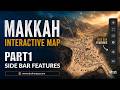 Side Bar Features - Makkah 3D Interactive Map (2026)