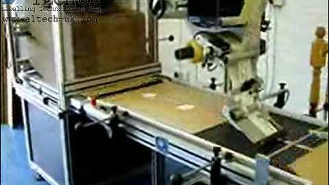 ALritma T - P&A Corrugate Box Feed & Labelling System