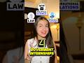 Top 4 Government Internships for BA Students 💯🔥 Most Prestigious 🔥 #shorts #college #internship