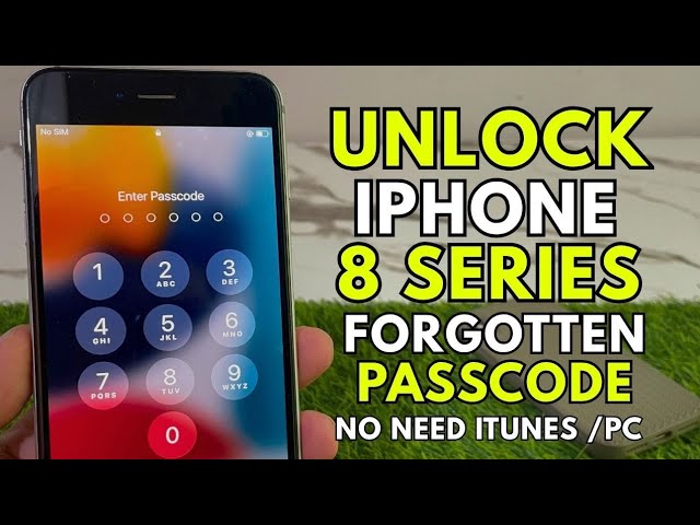 Unlock iPhone 8/8 Plus Forgotten Passcode 🔓 No Data Loss | No
