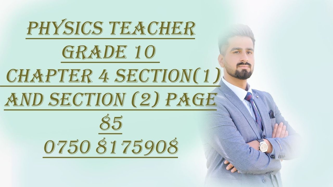 Chapter 4 section 1 and section 2 page 85 - YouTube
