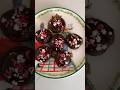 Peppermint chocolate cookies ❄️#ChristmasTreats #ChristmasBaking#ChristmasCookies#CozyChristmas#asmr