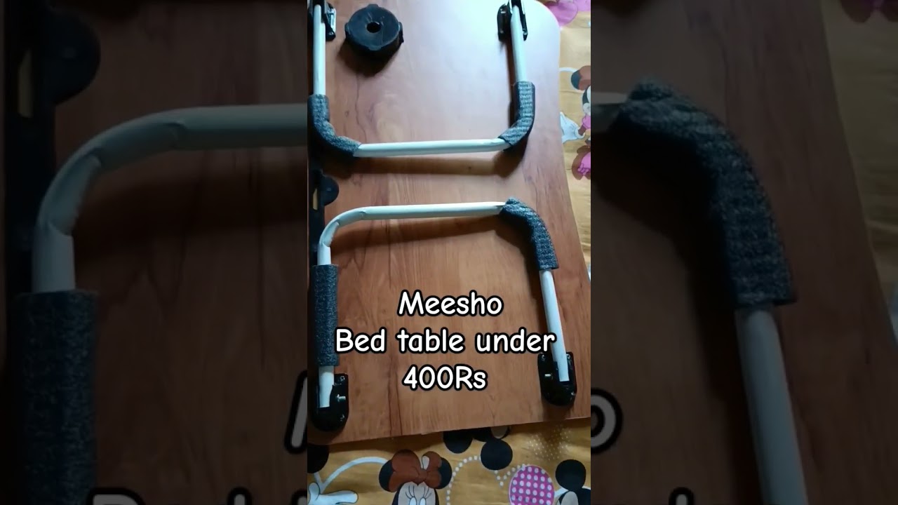 meesho study table, bed table for students under 400 only 