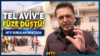 Son Dakika Tel Aviv Merkezine Füze Düştü Ntv Ekibi Vurulan Binaya Girdi Ntv