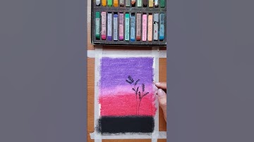 Easy Soft Pastels Drawing for beginners