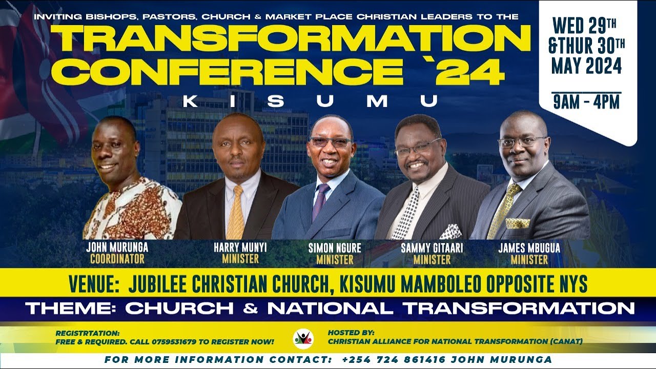 CANAT TRANSFORMATION CONFERENCE '24 DAY 2 SESSION 3 || APST.SIMON NGURE ...