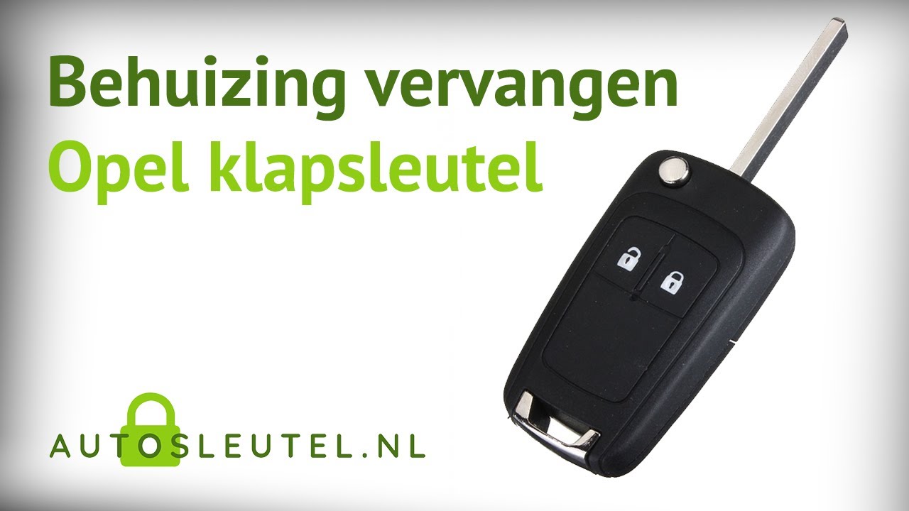 Opel klapsleutel - Behuizing YouTube