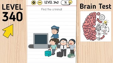 Brain Test Level 340 Find The Criminal!