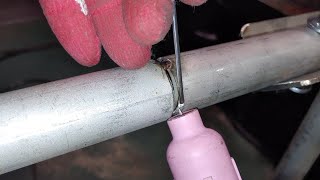 Tig Welding Stainless Steel Small Bore Pipe / 5G Keyhole Techniques / 1 Inch SCH10