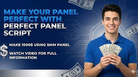 PERFECT PANEL SCRIPT | BACKDOOR FREE SCRIPT | HOW TO MAKE YOUR OWN SMM PANEL | #Tajammal 