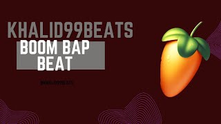 BoomBap Beat (BoomBap Lap) لحن راب أولد سكول By Khalid99Beats 80 Bpm